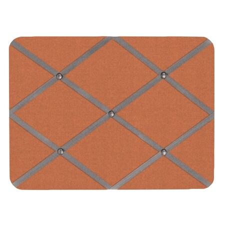 United Visual Products Slim Enclosed Corkboard, 36"x48", Satin Alum Frame/Ultramarine UVEB3648-SATIN-ULTMAR